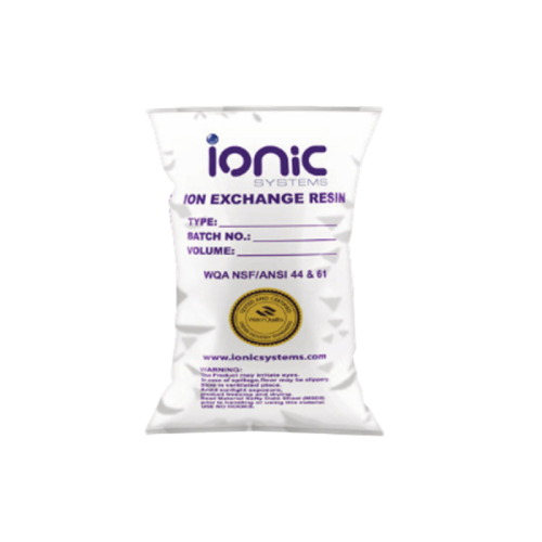 Item Résines échangeuses d’ions IONIC – format 25 litres
